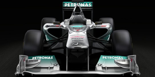 Sneak preview of Mercedes W02