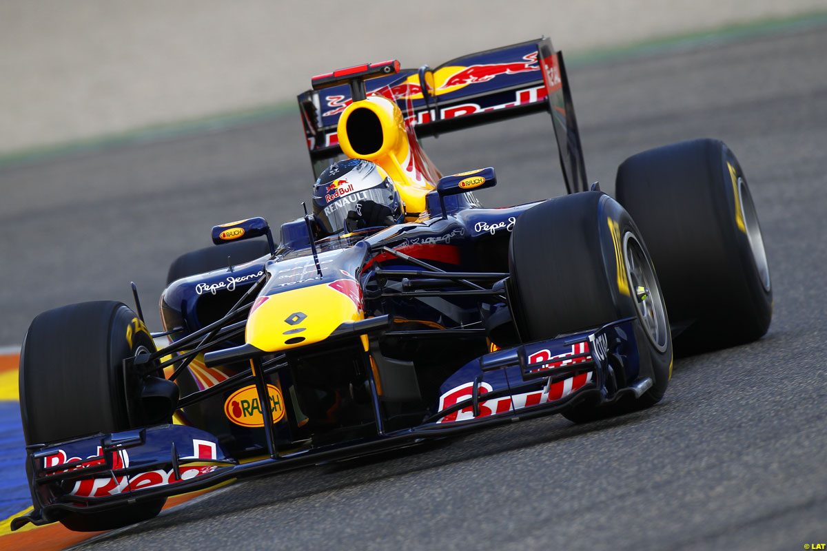 Where do the teams rank after the first test?