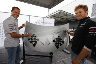 Schumacher and Rosberg to reveal 2012 DTM car