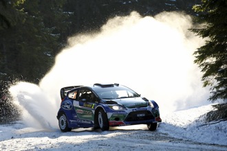 Latvala ahead in Sweden