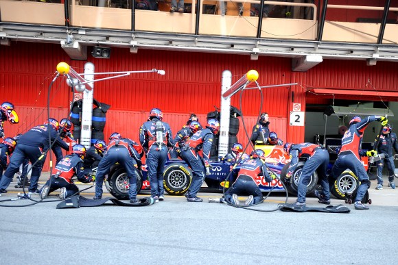 Teams try full range of Pirelli P Zero tyres at Barcelona