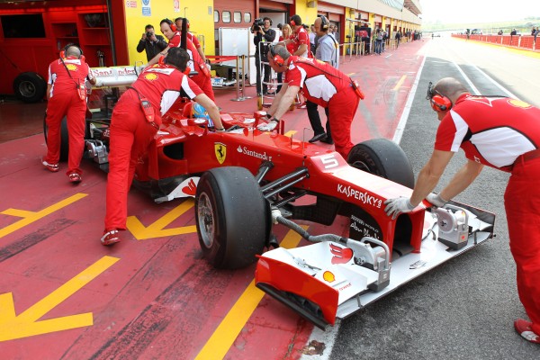 Rain disrupts testing at Mugello