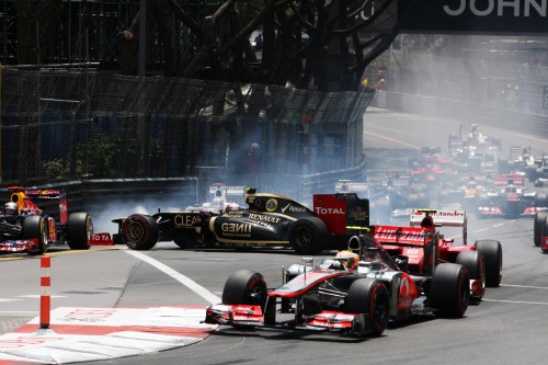 Grosjean, Maldonado the crash-kings of 2012