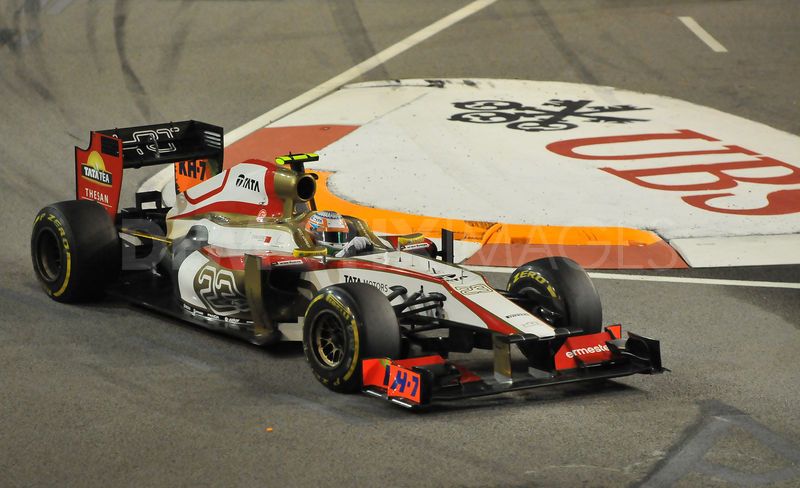 De La Rosa satisfied just to finish