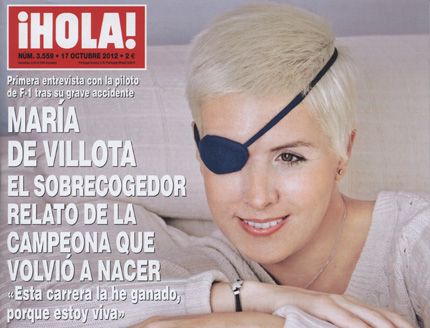 De Villota 'terrified' when she saw face injuries