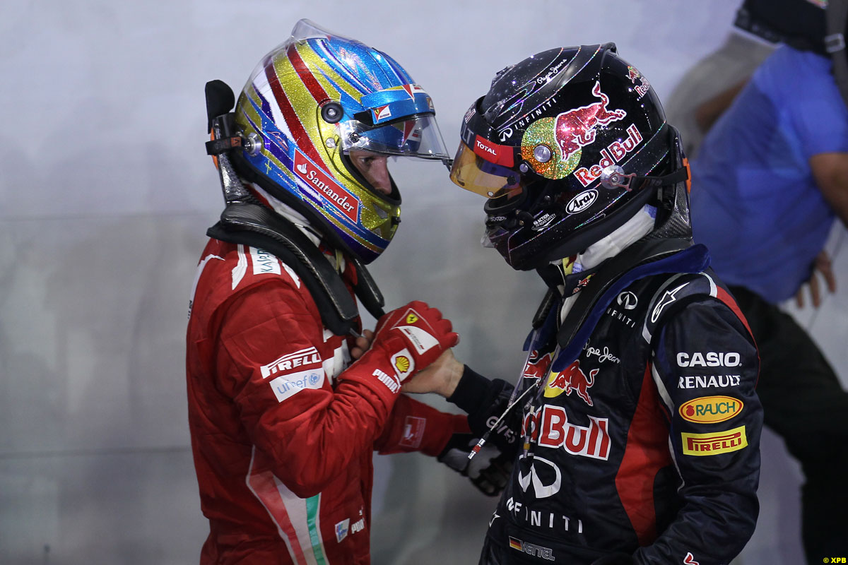 Ecclestone tips Vettel to beat Alonso again