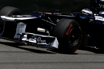 No stepped nose on Williams FW35