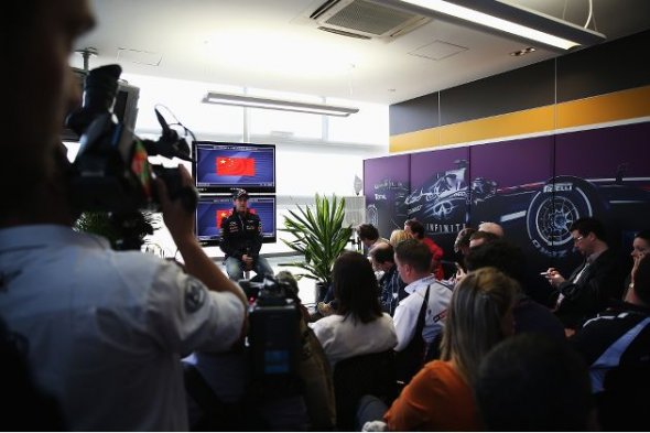 Vettel China media