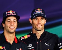 Ricciardo moves into pole for Webber's seat