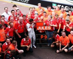 Bianchi, Marussia elated with maiden points