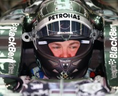 Rosberg not feeling comfortable in W05