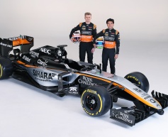 Force India unveils 2015 livery in Mexico