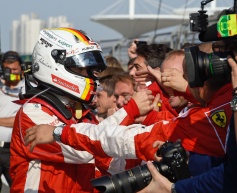 Vettel pleased with third successive podium