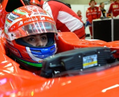 Fuoco 'angry' with F1 test debut mistake