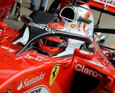 Raikkonen tests head protection concept