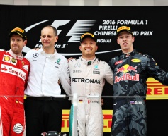 Rosberg clears chaos to dominate in China