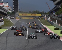 Post-race Barcelona test line-up