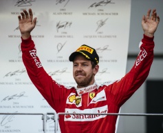 Vettel encouraged by Ferrari recovery