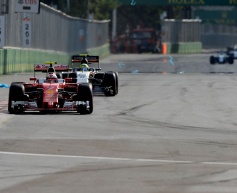 Raikkonen: No point to defend from Perez