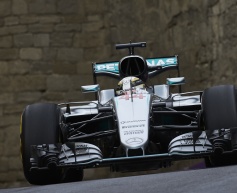 Hamilton leads final Baku practice session