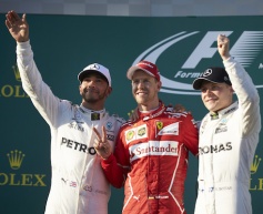 Melbourne's winning tyre strategy