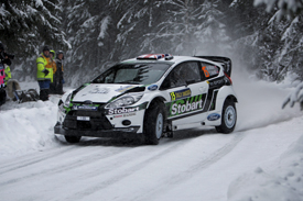 Ostberg leads day one of WRC Sweden