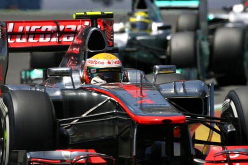 Hamilton positive despite Maldonado incident