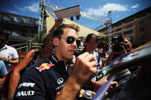 Vettel flattered by Ferrari interest