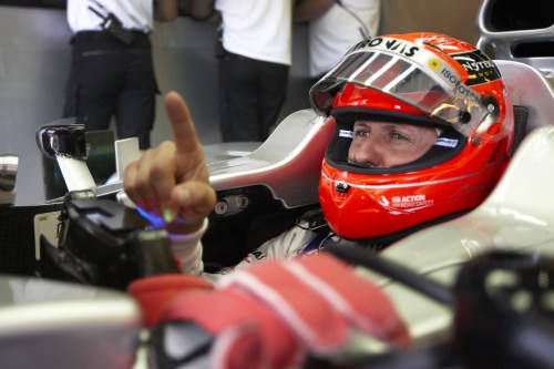 One more race to forget for Schumacher
