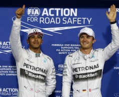 Rosberg beats Hamilton to Abu Dhabi pole