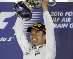 Rosberg cruises to fifth successive victory